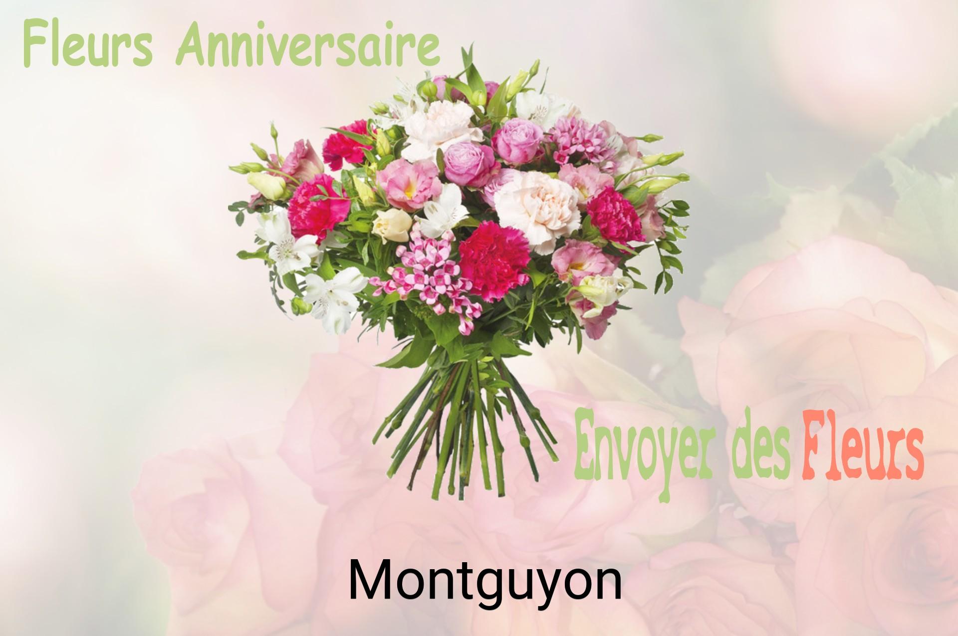 Bouquet de fleurs d’anniversaire livré à Montguyon