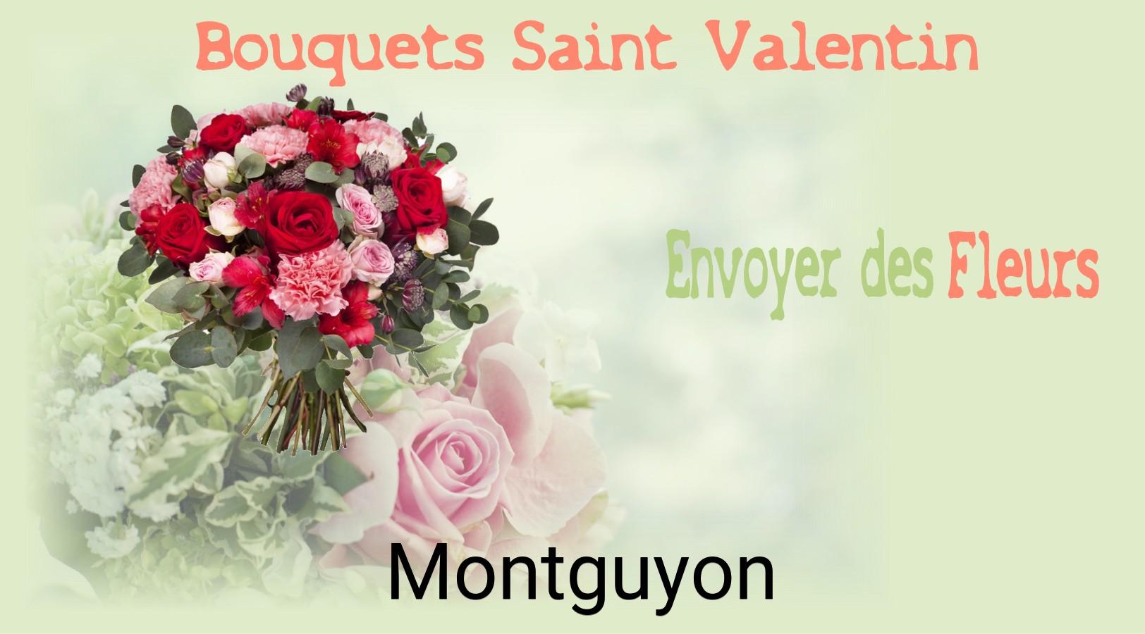 Roses de Saint-Valentin livrées à Montguyon